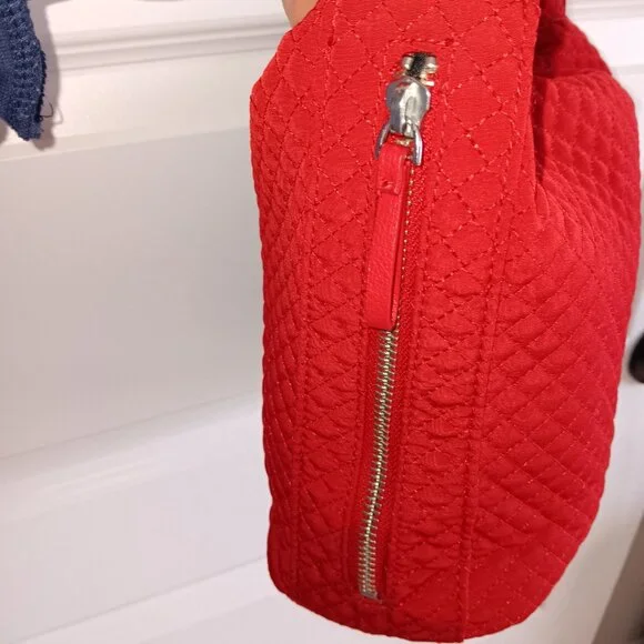 Vera Bradley True Red Quilted Crossbody Bag - Picture 2 of 5